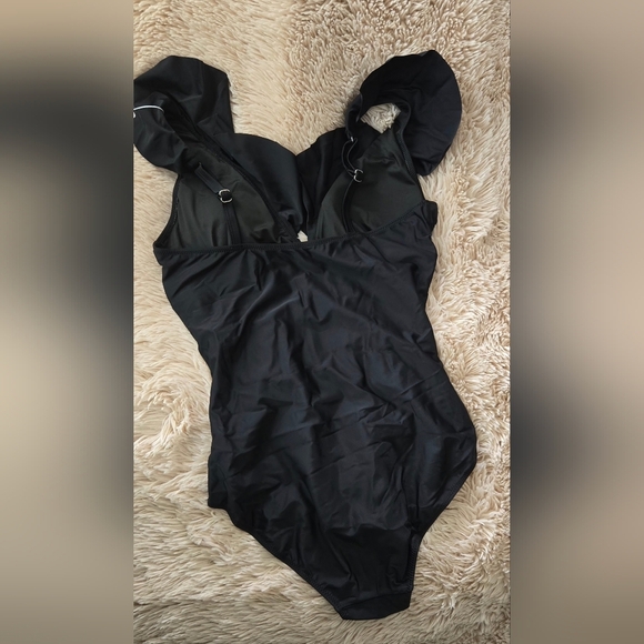 SHAPERIN Women's Puffle One Piece Swimsuit #974 - Picture 3 of 12